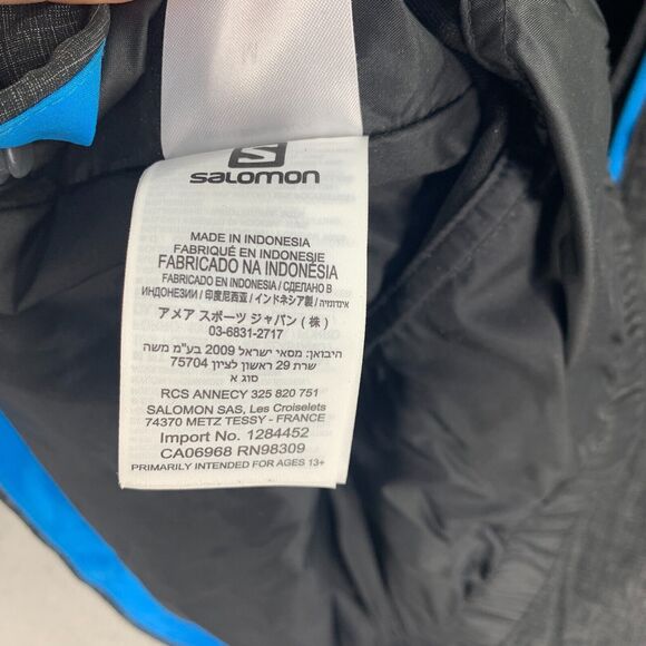 Salomon Ski Snowboard Jacket Womens Advanced Skin Dry 20K Waterproof Windproof - Picture 10 of 16